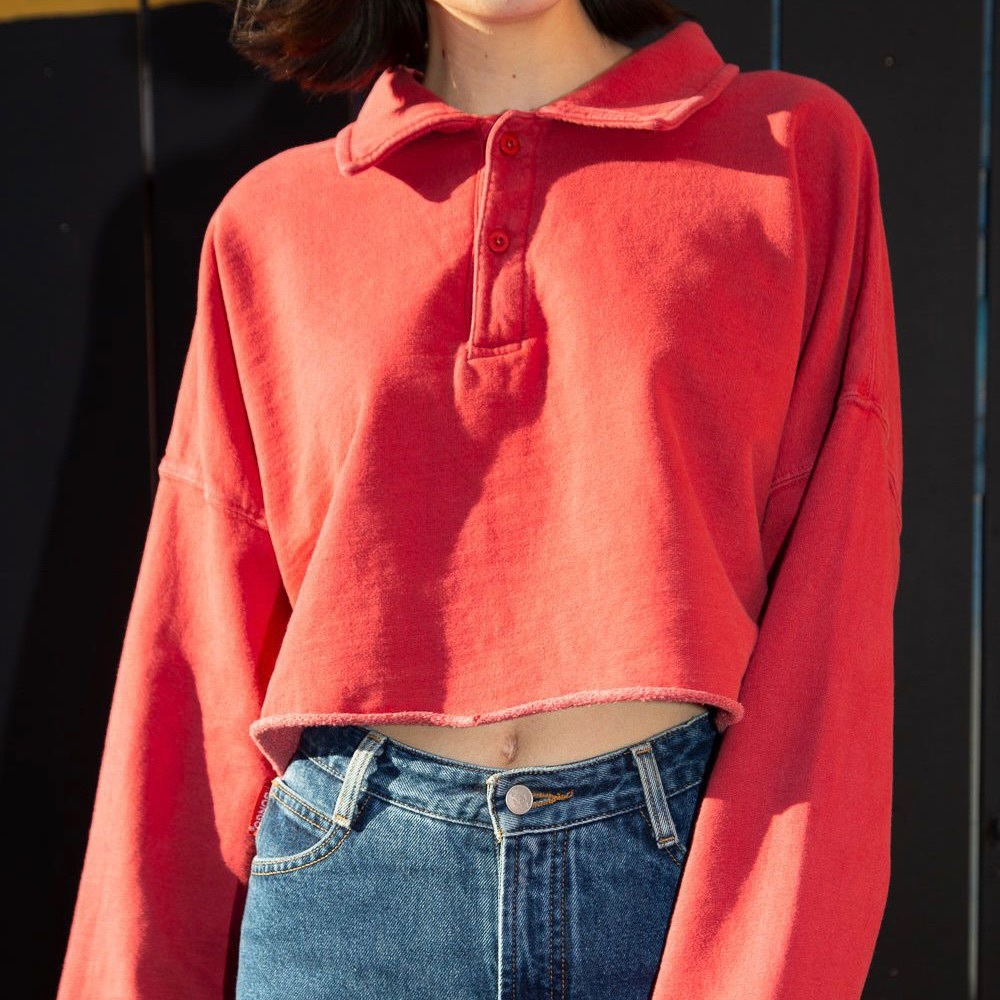 Brandy Melville cropped archer sweatshirt